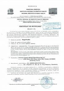 CERTIFICARE megaprebio